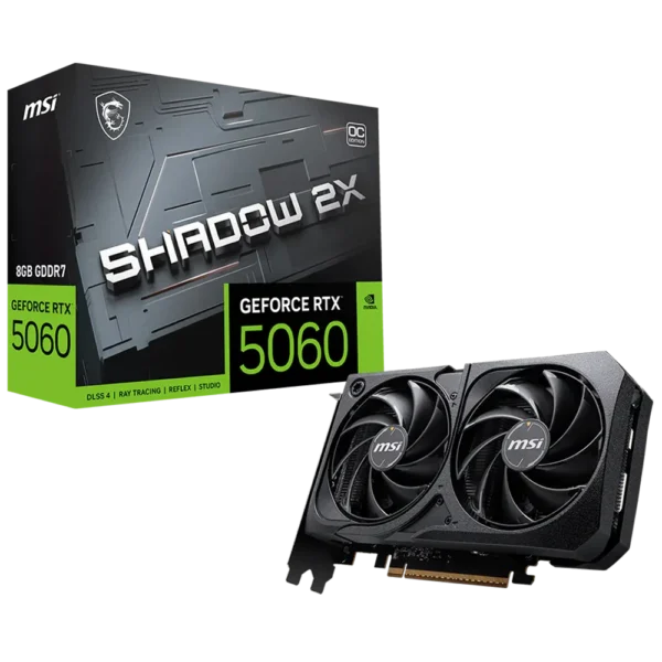 COMBO TARJETA DE VIDEO RTX 5060 8GB + FUENTE 650W 80 PLUS BRONZE