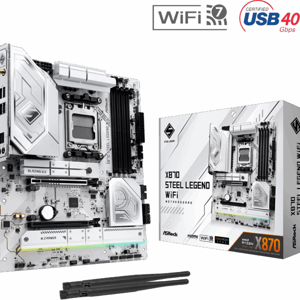 BOARD ASROCK X870 STEEL LEGEND WIFI AM5