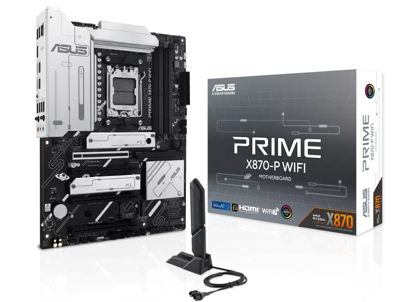 fwebp (2) BOARD ASUS PRIME X870-P WIFI - Imagen 1