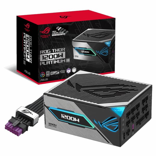 FUENTE DE PODER ASUS ROG THOR 1200W PLATINUM III