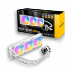 REFRIGERACION LIQUIDA ANTEC VORTEX LUM 360 ARGB BLANCA Y NEGRA