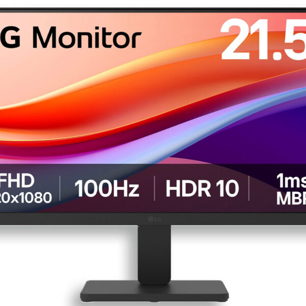 MONITOR LG 22" FHD (22U401A-B) 1ms 100Hz