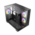 CHASIS MINI-TOWER ANTEC CX600M TRIO ARGB BLANCO Y NEGRO - Imagen 3