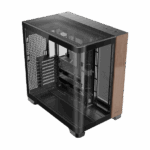 CHASIS FULL-TOWER ANTEC C8 CURVO WOOD NEGRO - Imagen 3