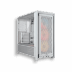 CHASIS MID-TOWER  CORSAIR 4000D FRAME RS ARGB BLANCO Y NEGRO - Imagen 2