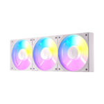 KIT VENTILADORES X3 ANTEC CONNECT 120 INVERSO ARGB BLANCO Y NEGRO - Imagen 4