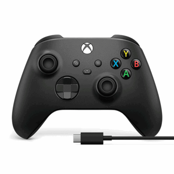 CONTROL GAMEPAD XBOX INALÁMBRICO Y USB-C NEGRO