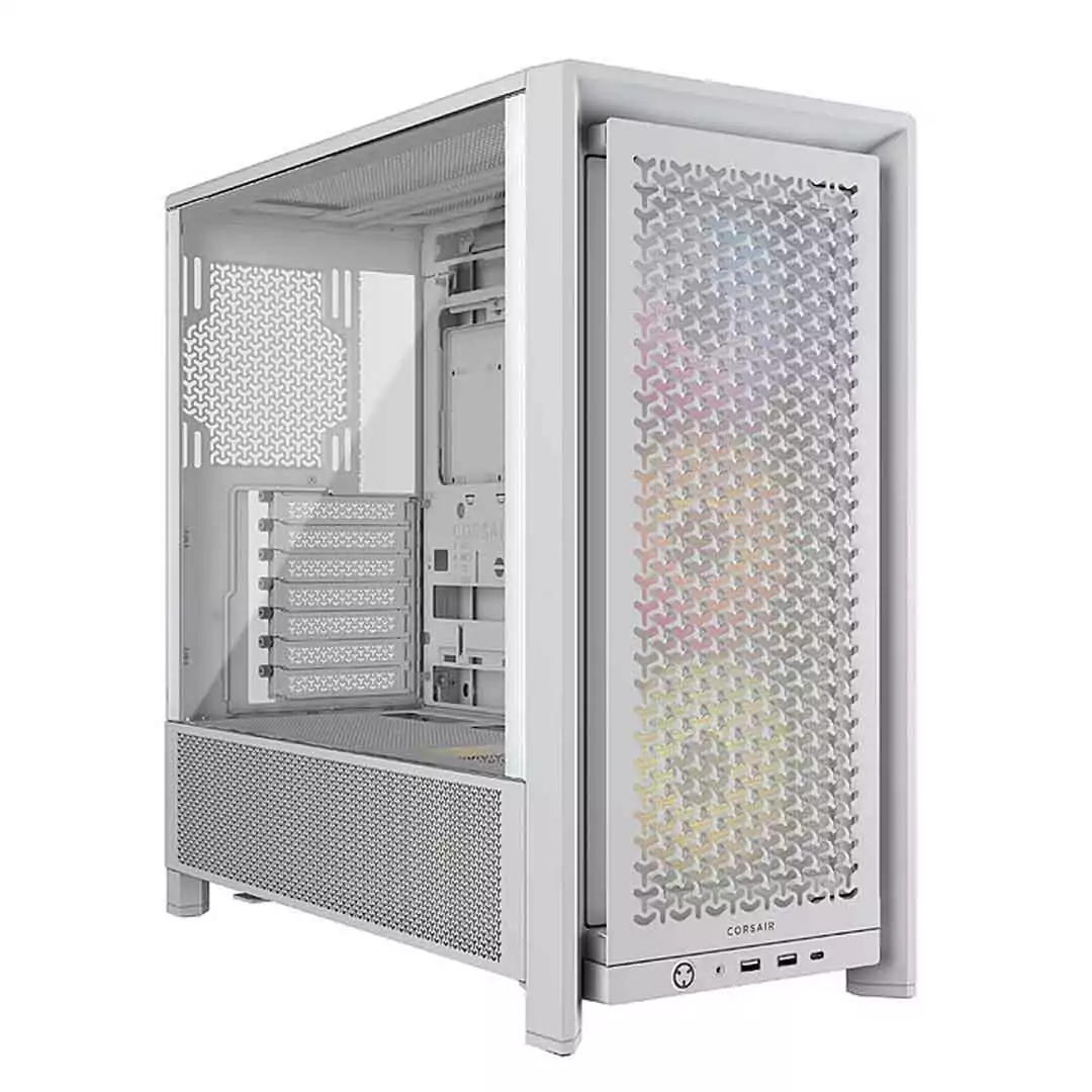 CHASIS_CORSAIR_4000D_WHITE_1 CHASIS MID-TOWER CORSAIR 4000D FRAME RS ARGB BLANCO - Imagen 1