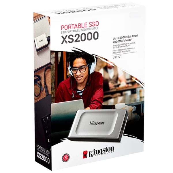 UNIDAD SOLIDA EXTERNA KINGSTON XS2000 4TB