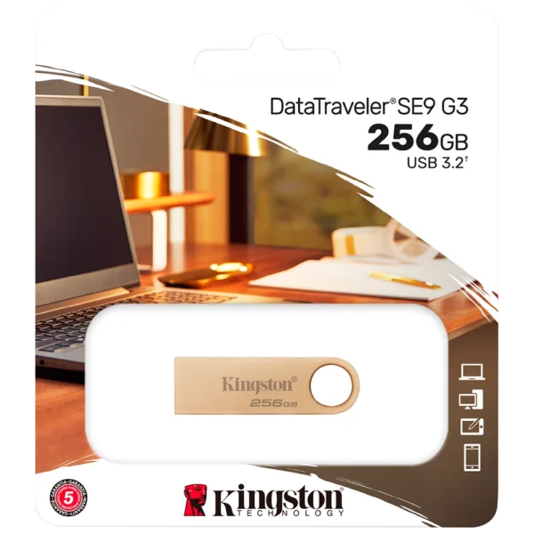 MEMORIA USB KINGSTON DATATRAVELER SE9 G3 256GB 3.2