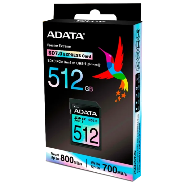 MEMORIA SD ADATA PREMIER EXTREME 512GB SD7.0 EXPRESS