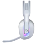 DIADEMA GAMER LOGITECH G522 LIGHTSPEED RGB BLANCA - Imagen 3