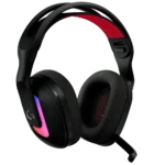 DIADEMA INALÁMBRICA GAMER ANTRO A20 X LIGHTSPEED RGB NEGRA