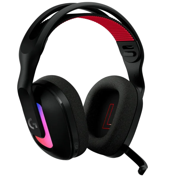 DIADEMA INALÁMBRICA GAMER ANTRO A20 X LIGHTSPEED RGB NEGRA