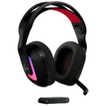 DIADEMA INALÁMBRICA GAMER ANTRO A20 X LIGHTSPEED RGB NEGRA - Imagen 2