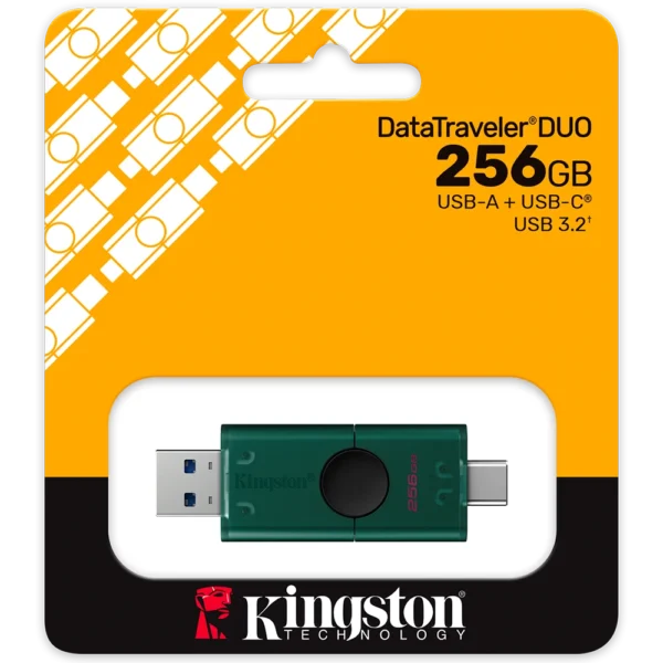 MEMORIA USB KINGSTON DATATRAVELER DUO 256GB 3.2