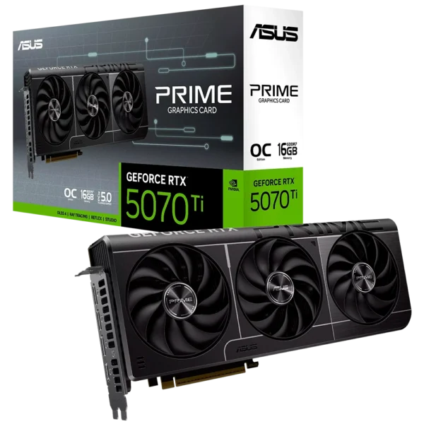 TARJETA DE VIDEO ASUS PRIME RTX 5070TI 16GB (USADA)