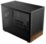 CHASIS MINI-TOWER GAMDIAS ATHENA M4M WOOD ARGB NEGRO