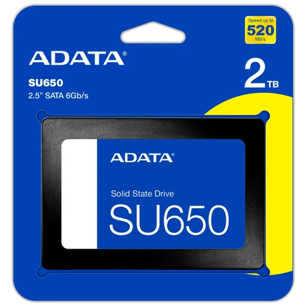 UNIDAD SOLIDA ADATA ULTIMATE SU650 2TB 2.5″ SATA