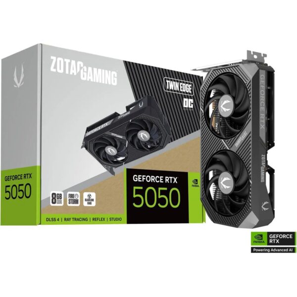 TARJETA DE VIDEO ZOTAC RTX 5050 8GB TWIN EDGE OC