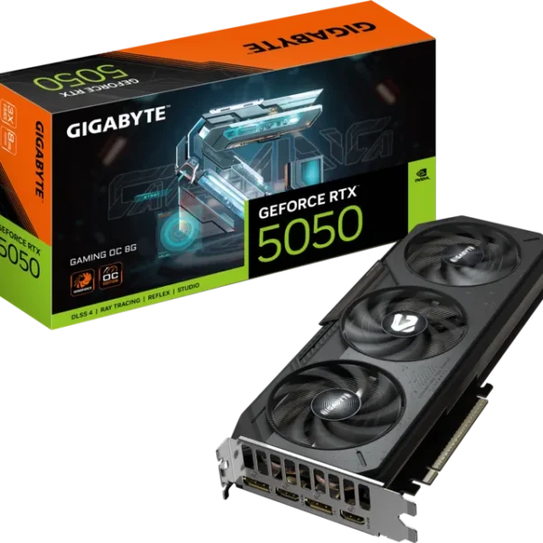 TARJETA DE VIDEO GIGABYTE RTX  5050 GAMING 8GB GDDR6 OC