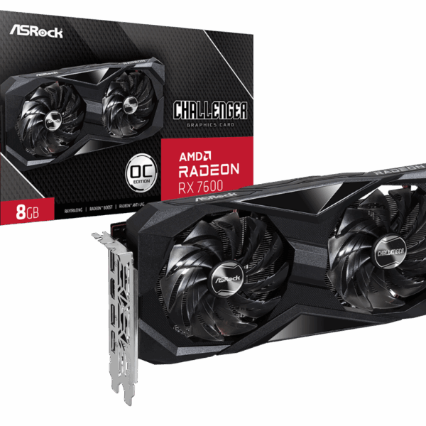 TARJETA DE VIDEO ASROCK CHALLENGER RX 7600 8GB