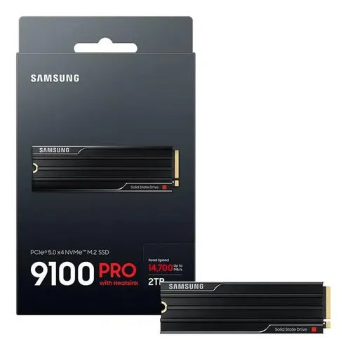 DISCO SOLIDO M.2 DISIPADO SAMSUNG 9100 PRO 2TB