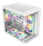 CHASIS MICRO-TOWER ICEBERG CRYSTAL WAVE M BLANCO