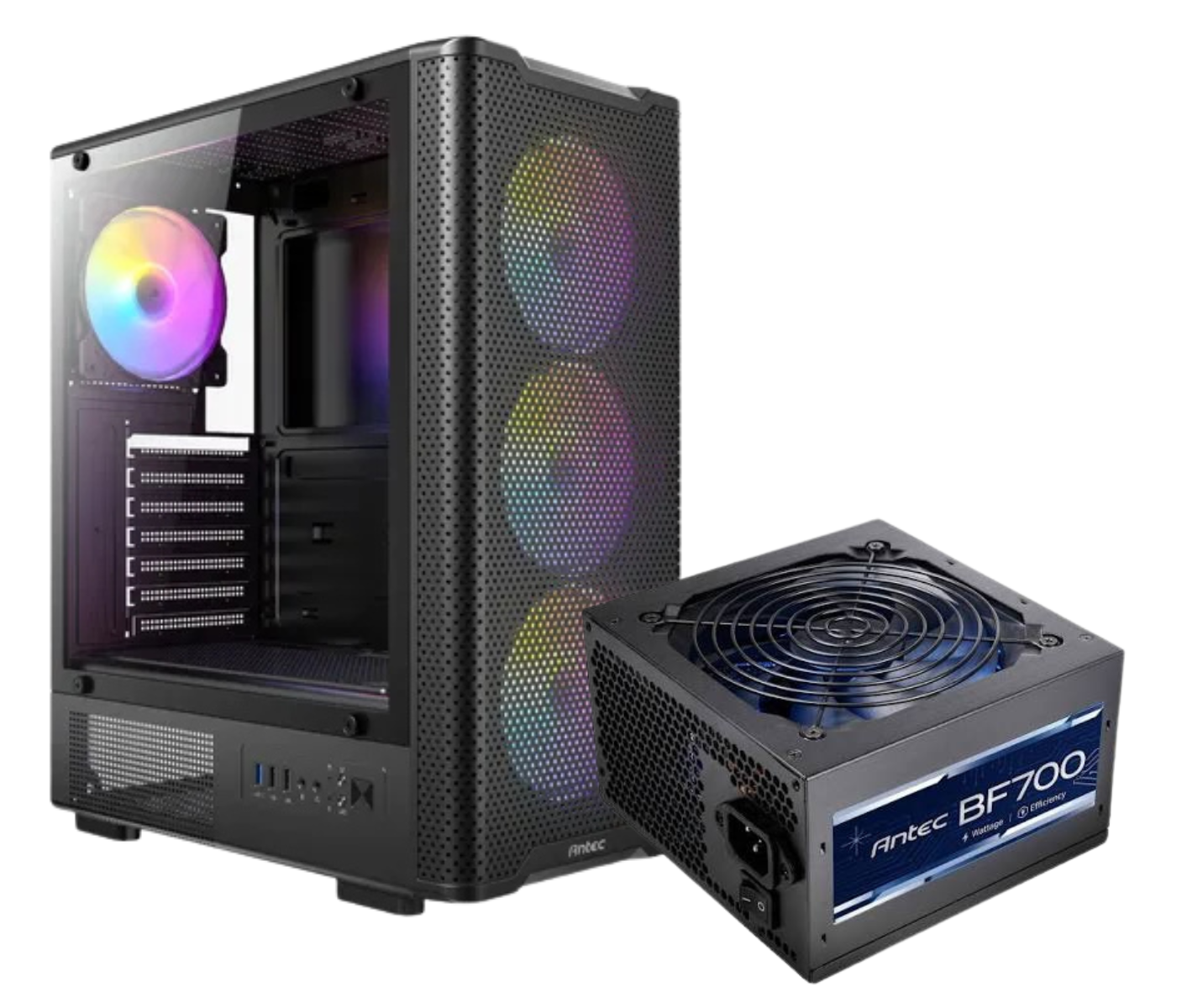 Diseño sin título CHASIS ANTEC VX310 + FUENTE ANTEC 700W 80P BRONZE - Imagen 1