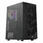 CHASIS MID-TOWER AEROCOOL HIVE NEGRO