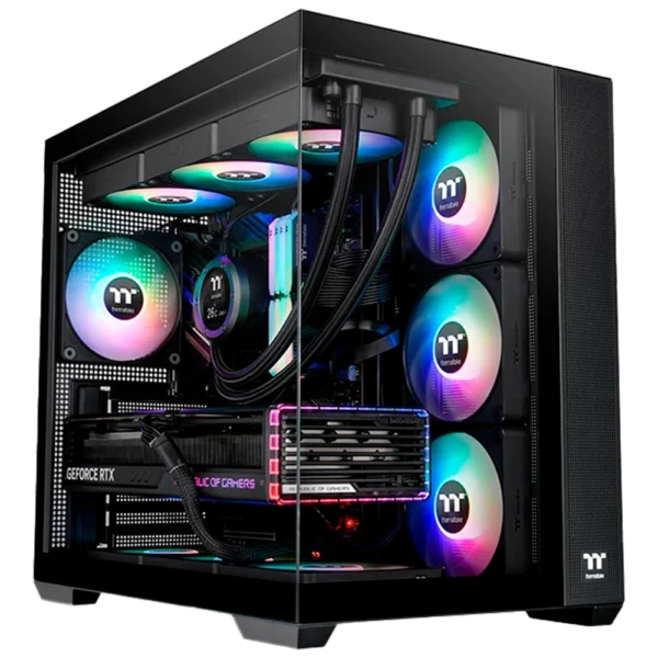 CHASIS MID-TOWER THERMALTAKE VIEW 380 TG NEGRO