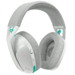 DIADEMA GAMER LOGITECH G321 LIGHTSPEED BLANCO Y NEGRO - Imagen 4