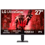 MONITOR GAMER LG ULTRAGEAR 27" FHD (27G411A-B) 144HZ