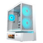 CHASIS MID-TOWER COUGAR CFV235 MESH VISION BLANCO Y NEGRO - Imagen 2