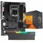 COMBO BOARD ASROCK B650M + RYZEN 7 7800X3D + RAM 16GB 6000MHZ HIKSEMI RGB