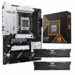 COMBO BOARD ASUS X870-P + RYZEN 9 9900X + KIT 32GB (2X16) 6000MHZ