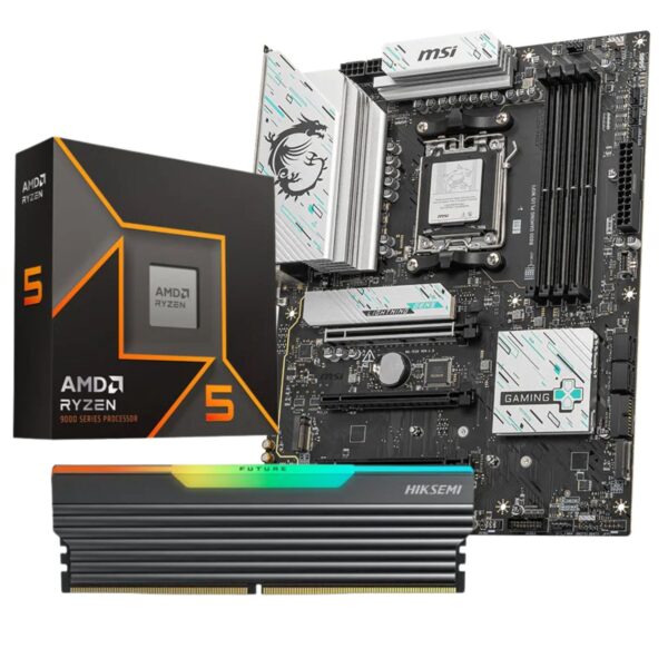 COMBO BOARD MSI B850 + RYZEN 5 9600X + RAM 16GB 6000MHZ HIKSEMI RGB