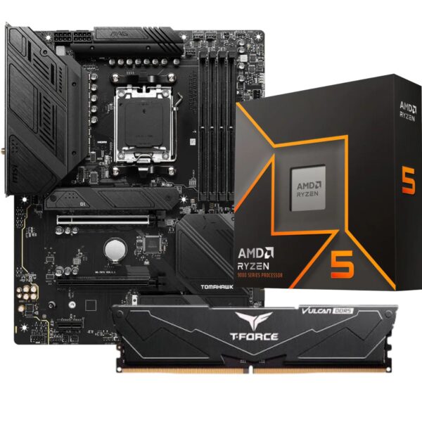 COMBO BOARD MSI B650 + RYZEN 5 9600X + RAM 16GB 6000MHZ