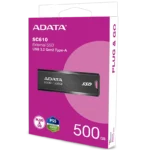 DISCO SOLIDO EXTERNO ADATA SC610 500GB USB 3.2 USB-A