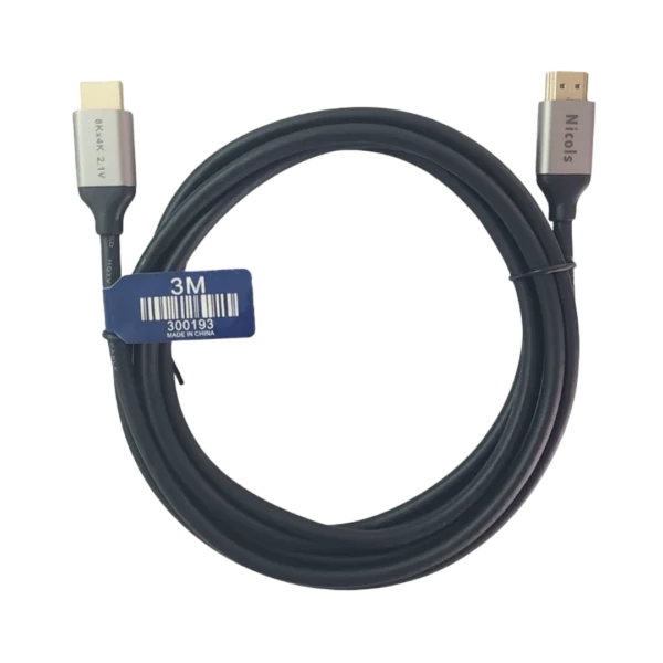 CABLE HDMI 8K 100% COBRE 3 METROS