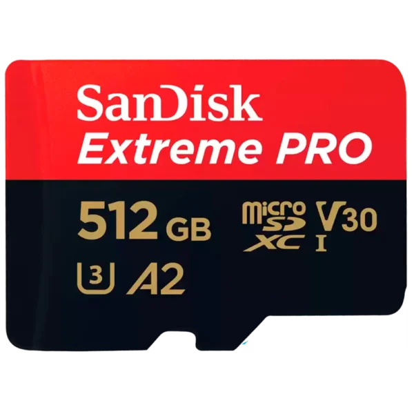 MEMORIA MICRO SD SANDISK EXTREME PRO 512GB V30 A2