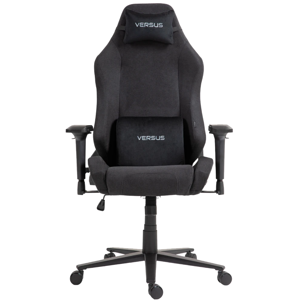 Product_20260521162308922380207.png-5 SILLA GAMER VERSUS V-40 (NEGRO TELA) - Imagen 1