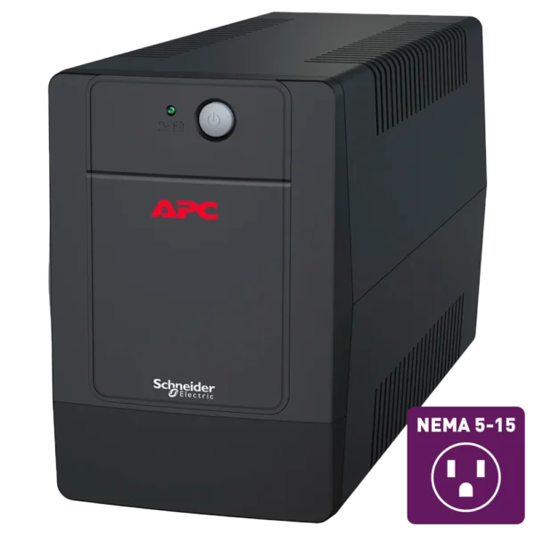 UPS INTERACTIVA APC EASY UPS (BVG1500-LM) 1500VA 900W 120V AVR NEMA 5-15