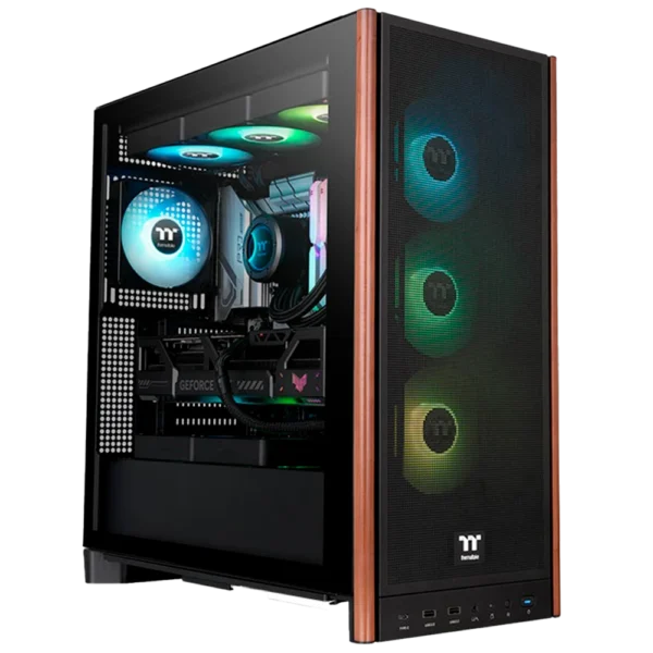 CHASIS MID-TOWER THERMALTAKE S370 WS BLANCO Y NEGRO