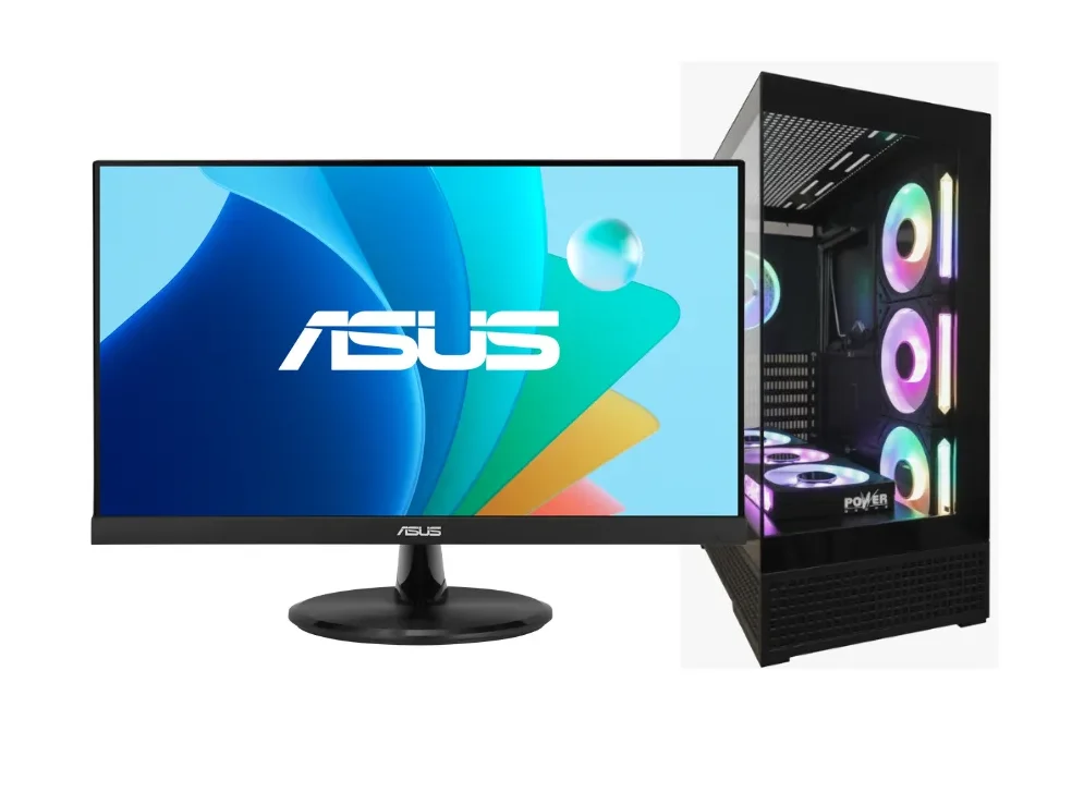 W82-ASUS PC PREENSAMBLADO POWER GROUP (G147162HSL) 16GB DDR4 RGB - Imagen 1
