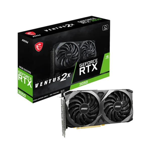TARJETA DE VIDEO MSI VENTUS 2X RTX 3050 8GB (USADA)