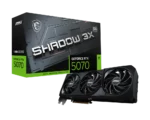 TARJETA DE VIDEO MSI SHADOW 3X RTX 5070 12GB OC