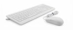 COMBO TECLADO Y MOUSE USB LENOVO BLANCO - Imagen 2