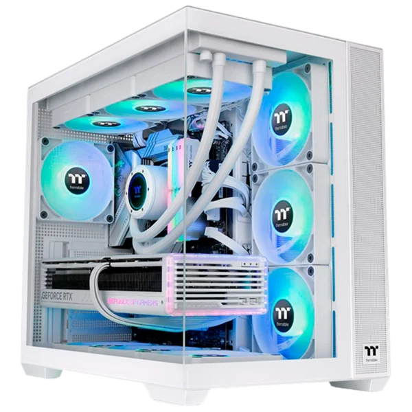 CHASIS MID-TOWER THERMALTAKE VIEW 380 TG BLANCO