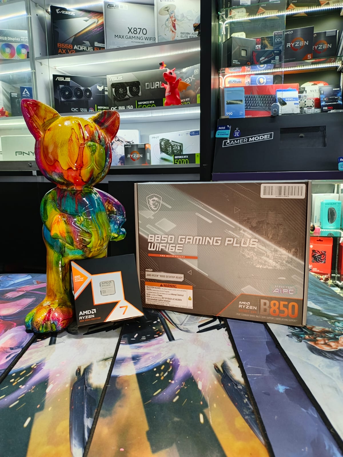 WhatsApp Image 2026-08-31 at 13.48.22 COMBO RYZEN 7 9850X3D + B850 GAMING PLUS *SIN RAM* - Imagen 1